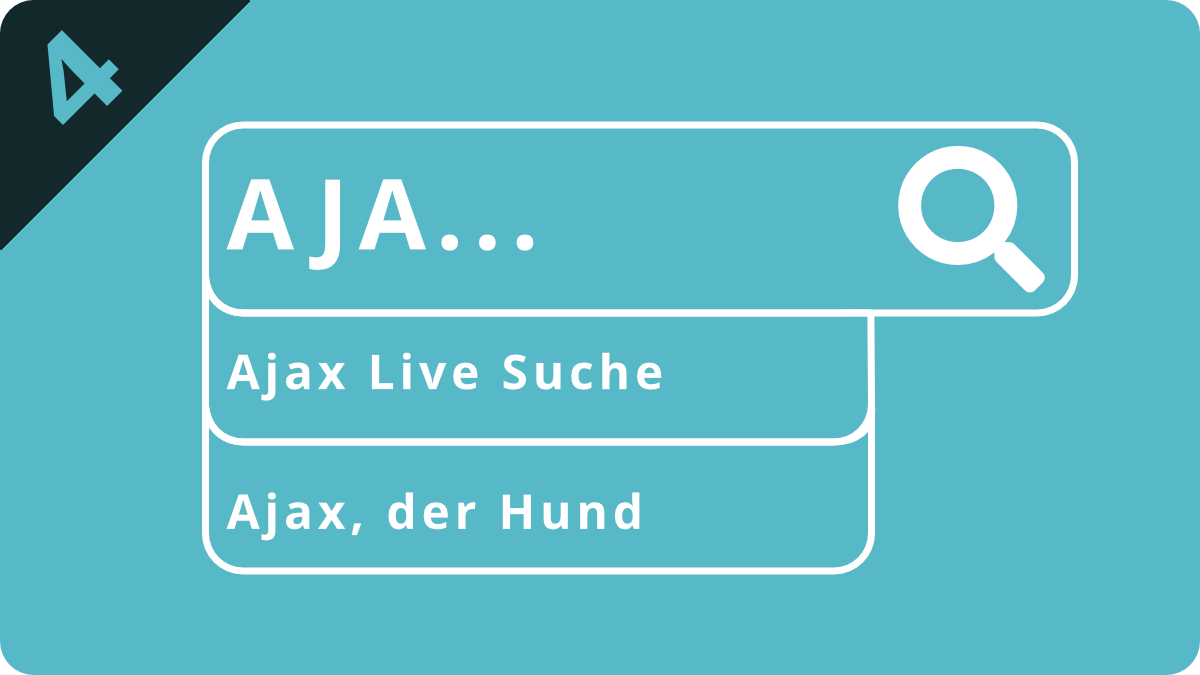Live Ajax Suche by NETZdinge.de