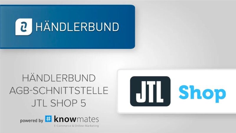 H&auml;ndlerbund AGB Plugin f&uuml;r JTL Shop 5