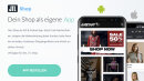 Pushly - Dein Shop als App f&uuml;r Android &amp; iOS | App, Bonuspunkte, Umsatz!