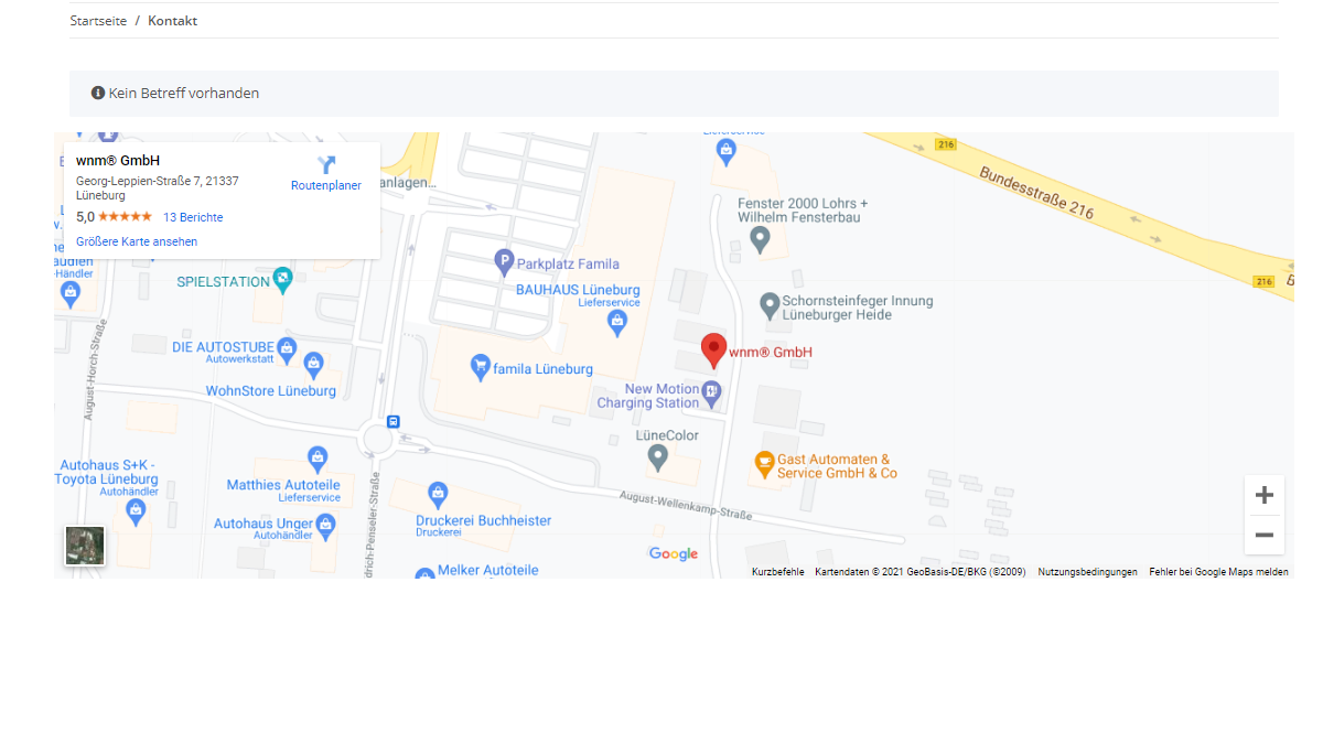 #wnm | Google Maps Integration in Ihren JTL Shop 5