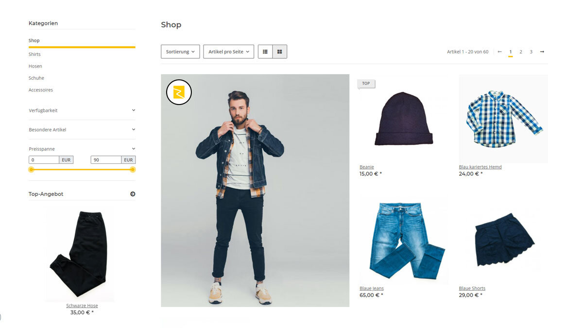 ZR Looks - Shop the Look und Produktbundles mit Rabatten