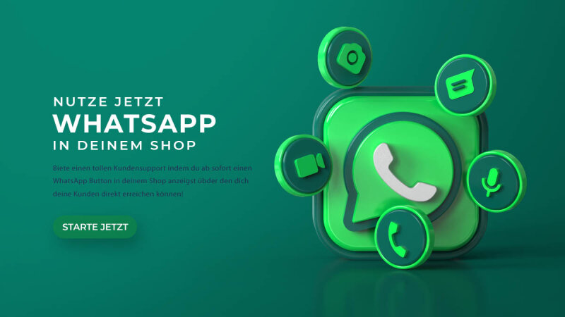 WhatsApp Support in deinem Onlineshop