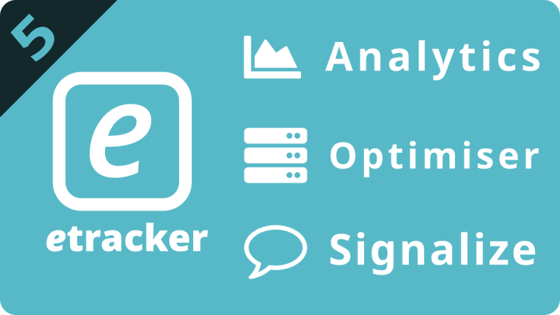 etracker Analytics, Optimiser A/B Testing & Signalize Push by NETZdinge.de
